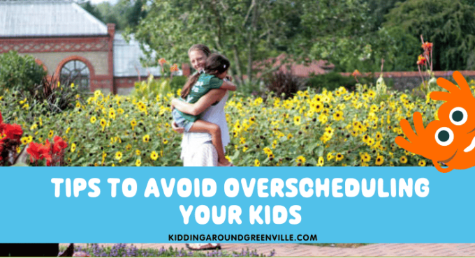 Tips to avoid overscheduling kids
