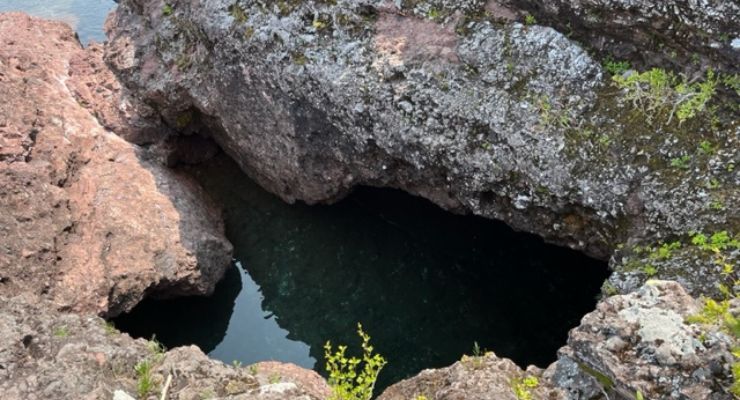 Devil's Washtub in Copper Harbor, MI