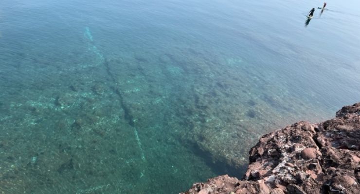 Lake Superior paddle board