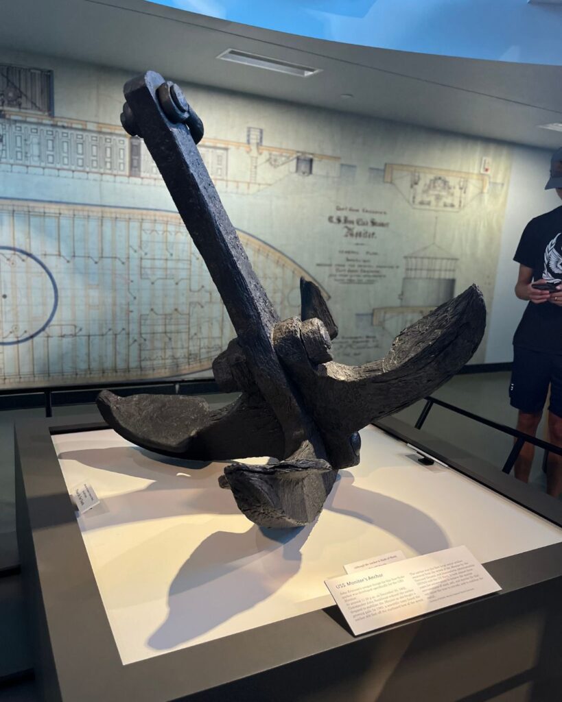 The Monitor's anchor