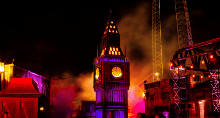 SCarowinds scene at Carowinds in North Carolina